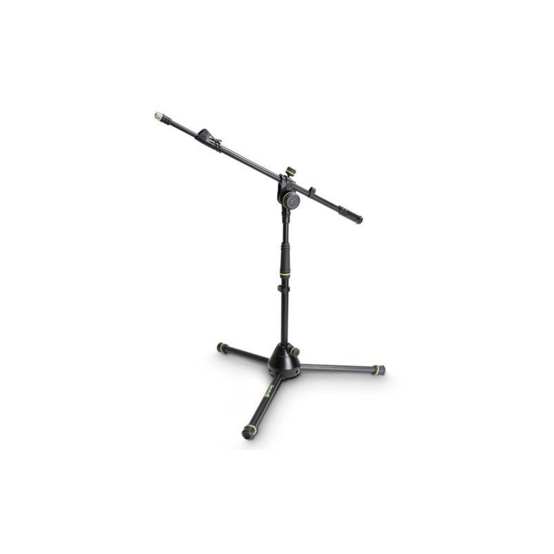 Pie de micrófono con trípode color negro: cómodo, portátil y ajustable, pie  para micrófono : Instrumentos Musicales 