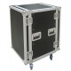 JV CASE FLIGHTCASE RACK 12 Unidades rack 19" + ruedas