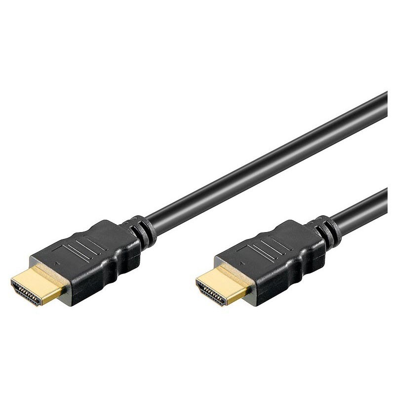 Cable HDMI 10 Metros Full HD 3D V1.4 PVC Negro HDMI a HDMI