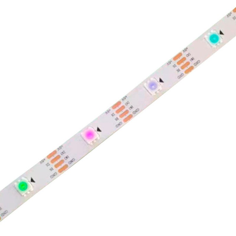 SMARTTAPE3020-5 Rollo 5 m. cinta LED tricolor de píxeles 30 LED/m