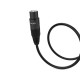 Audibax Silver Black Cable DMX 5 PIN 10 Metros