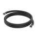FactorFLEX Cable multicore 3 m 8 XLR 3 PIN hembra -macho conectores REAN color negro