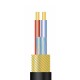 FactorFLEX Cable señal 1,5 m 1 XLR 3 PIN macho a 2 hembra conectores REAN