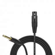 FactorFLEX Cable señal 1,5 m XLR hembra 3 PIN a Jack mono