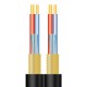 FactorFLEX Cable señal 1,5 m 2 RCA a 2 Jack 1/4" c
