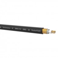 FactorFLEX Cable DMX AWG 26 4C flexible color negro precio por metro CPS Neutrik