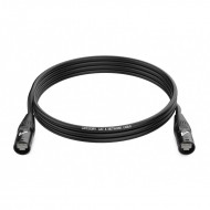 AUDIBAX PRO cable 2 m CAT6 ETHERCOM conectores Neutrik color negro CAT6 2M PRO