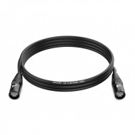 AUDIBAX cable 7,5 m . CAT6 ETHERCON conectores Neutrik color negro CAT6 7,5M PRO