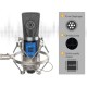 Audibax Berlin 1800 Silver Pro Pack micro Estudio+ Soporte + Antipop + Cables