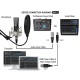 Audibax Berlin 1800 Silver Pro Pack micro Estudio+ Soporte + Antipop + Cables