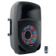 Audibax VEGAS 15 Altavoz Profesional Bluetooth15" + Motor 1" y Efectos Lumínicos