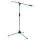 Audibax Ayra 10 Green Soporte Micrófono SueloJirafa Ajustable