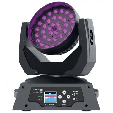 Audibax Iowa 360 Zoom Cabeza Móvil 36 LED RGBW 10W