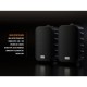 Audibax Delta 32 BT Black Pareja de AltavocesBluetooth