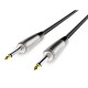 Audibax Power Amp Cable 1.5m Jack Mono-Jack Mono2 x 2,5 Cable Altavoz