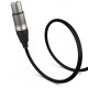 Audibax Evolution Cable XLR Macho - XLR Hembra3 Metros Negro