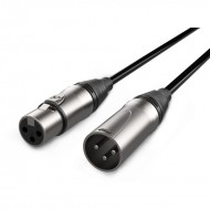 Audibax Evolution Cable XLR Macho - XLR Hembra3 Metros Negro