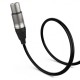 Audibax Evolution Cable XLR Macho a XLR Hembra6 Metros Negro