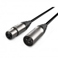 Audibax Evolution Cable XLR Macho - XLR Hembra1 Metro Negro