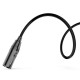 Audibax Evolution Cable XLR Macho a Jack Balanceado 1,5 Metros Negro