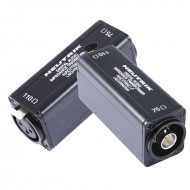 Neutrik Adaptador XLR hembra 110 Ω entrada a 1 BNC hembra 75 Ω salida