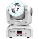 Audibax Oregon 60 White Cabeza Móvil Beam AltaPotencia 60W RGBW + Anillo LED