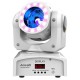 Audibax Oregon 60 White Cabeza Móvil Beam AltaPotencia 60W RGBW + Anillo LED