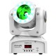 Audibax Oregon 60 White Cabeza Móvil Beam AltaPotencia 60W RGBW + Anillo LED