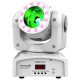 Audibax Oregon 60 White Cabeza Móvil Beam AltaPotencia 60W RGBW + Anillo LED