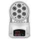 Audibax Iowa 70 White Cabeza Móvil Disco Wash70W LED 4 en 1 RGBW