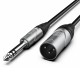 Audibax Pro Cable XLR Macho a Jack Balanceado 6m Negro