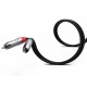 Audibax Pro Cable 2 Jack Mono a 2 RCA 10 m Negro