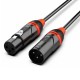 Audibax Pro Black Cable DMX 3 PIN 10 m Negro