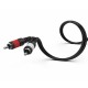 Audibax Bronze Cable Minijack St-2 RCA Macho 6m Negro