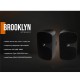 Audibax Brooklyn 6T BK Pareja Altavoces Pasivos Potencia RMS 100V-5W/10W/20W/40W