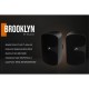 Audibax Brooklyn 8T BK Pareja Altavoces Pasivos Potencia RMS 100V-5W/10W/20W/40W