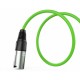 Audibax Silver Cable XLR M-XLR H 3m Verde