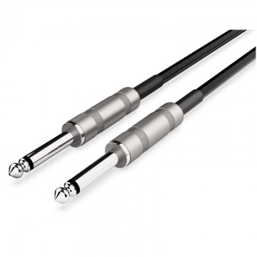 Audibax Silver Cable Jack Mono a Jack Mono 1 Metro Negro