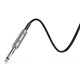 Audibax Silver Cable Jack Mono a Jack Mono 1 Metro Negro