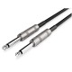 Audibax Silver Cable Jack Mono a Jack Mono 6 Metros Negro