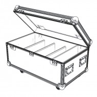 TRITON BLUE F-4-KOSMOS Flightcase para 4 KOSMOS 