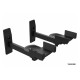 Audibax Neo STMW 2 Soportes de Pared Para Monitor Estudio y Altavoz (Pareja)