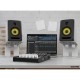 Audibax Neo STM 4WS Soportes de Mesa Para Monitor Estudio y Altavoz (Pareja)