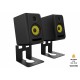 Audibax Neo STM 4BS Soportes de Mesa Para Monitor Estudio y Altavoz (Pareja)