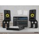 Audibax Neo STM 4BS Soportes de Mesa Para Monitor Estudio y Altavoz (Pareja)