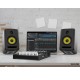 Audibax Neo STM 2WS Soportes de Mesa Para Monitor Estudio y Altavoz (Pareja)