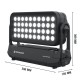 TRITON-BLUE KOSMOS 1000 IP65 WASH 40 LED de 30W RGBW